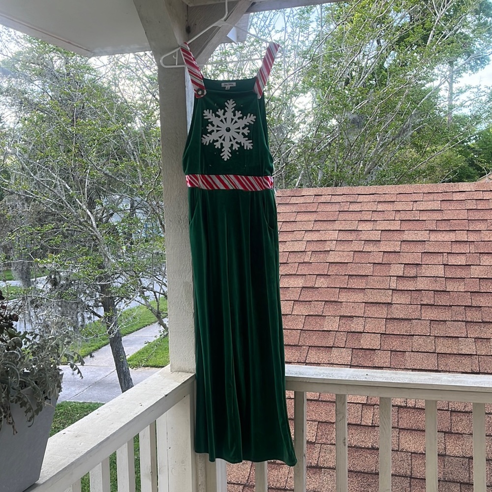 Small light up Holiday ‘Born Famous’ jumpsuit